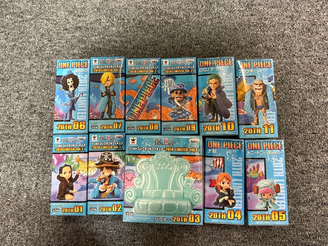 ワンピース 20th Limited フィギュアセット