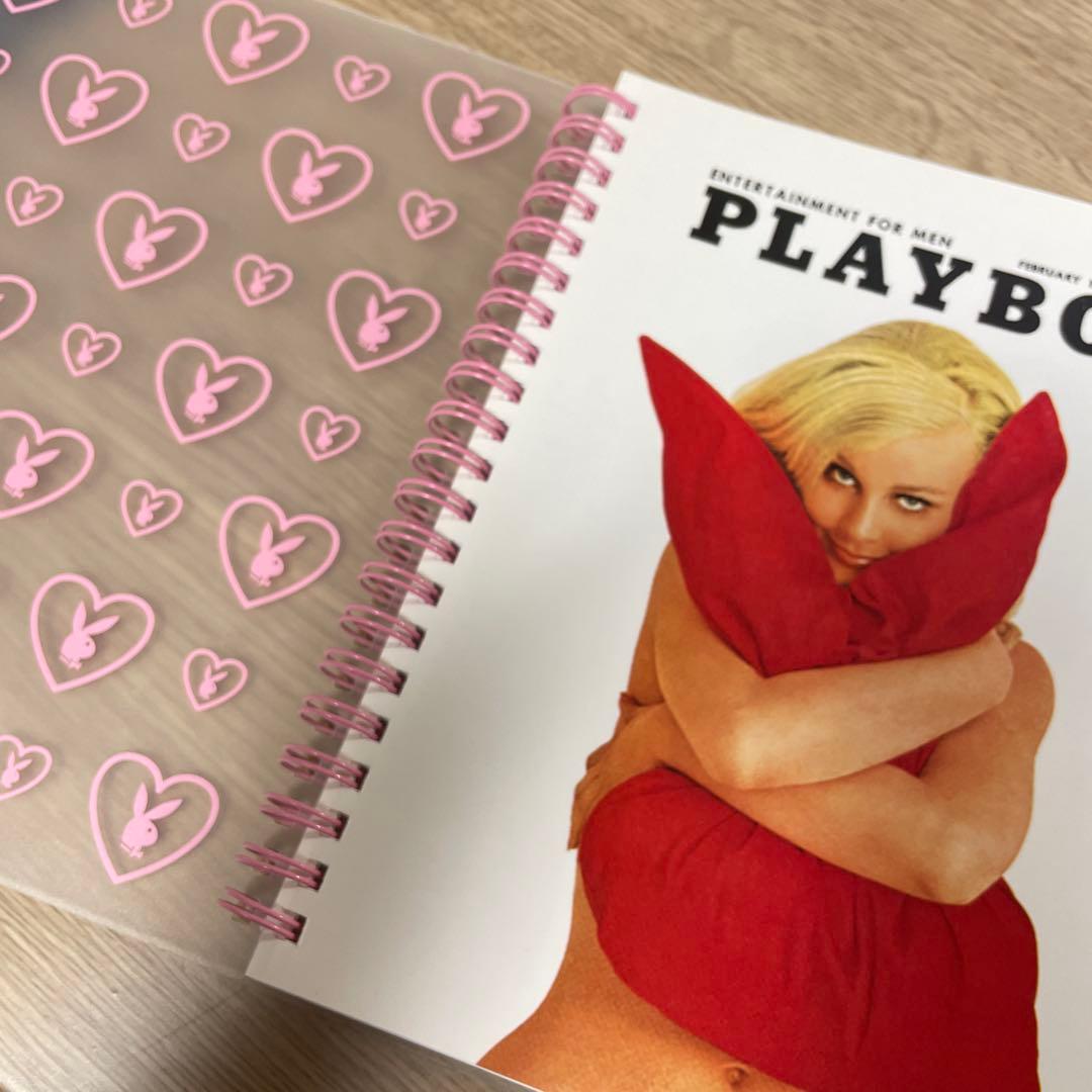 【激レア】PLAYBOY ハートデザイン メモ帳　平成　レトロ　ハート