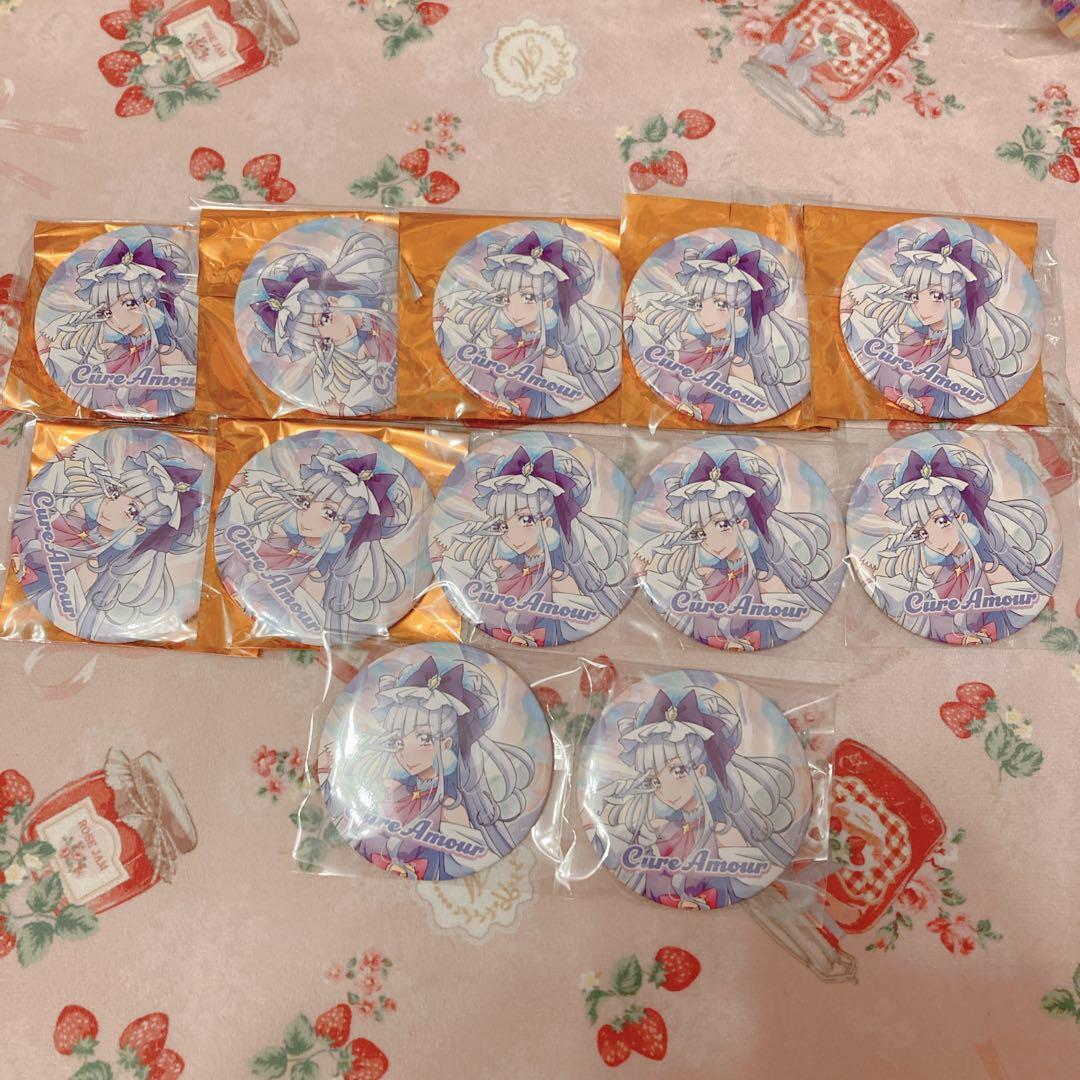 プリキュア展 キュアアムール 缶バッジ ルールー・アムール