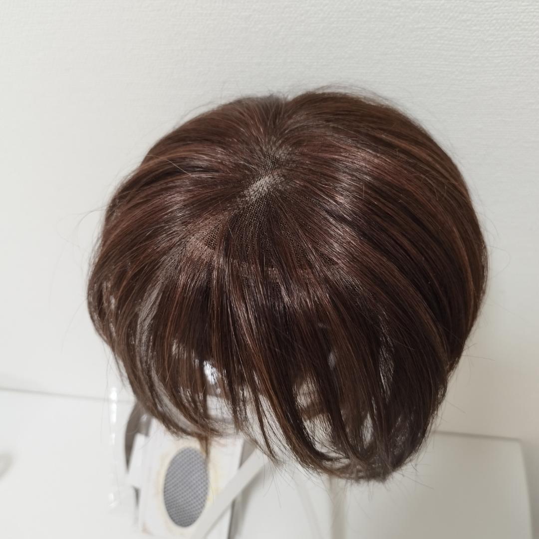 ショートフルウィッグ　人毛MIX ブラウンロゼ　ブライトララ　 新品未使用品