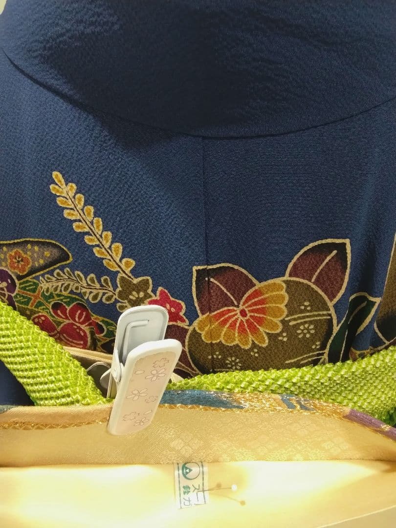 振袖フルセット、正絹紅型成人式、重ね衿、帯揚げ帯締め、西陣袋帯、襦袢、ガード加工