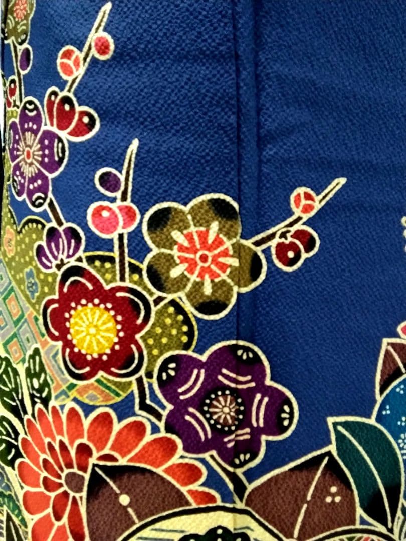 振袖フルセット、正絹紅型成人式、重ね衿、帯揚げ帯締め、西陣袋帯、襦袢、ガード加工