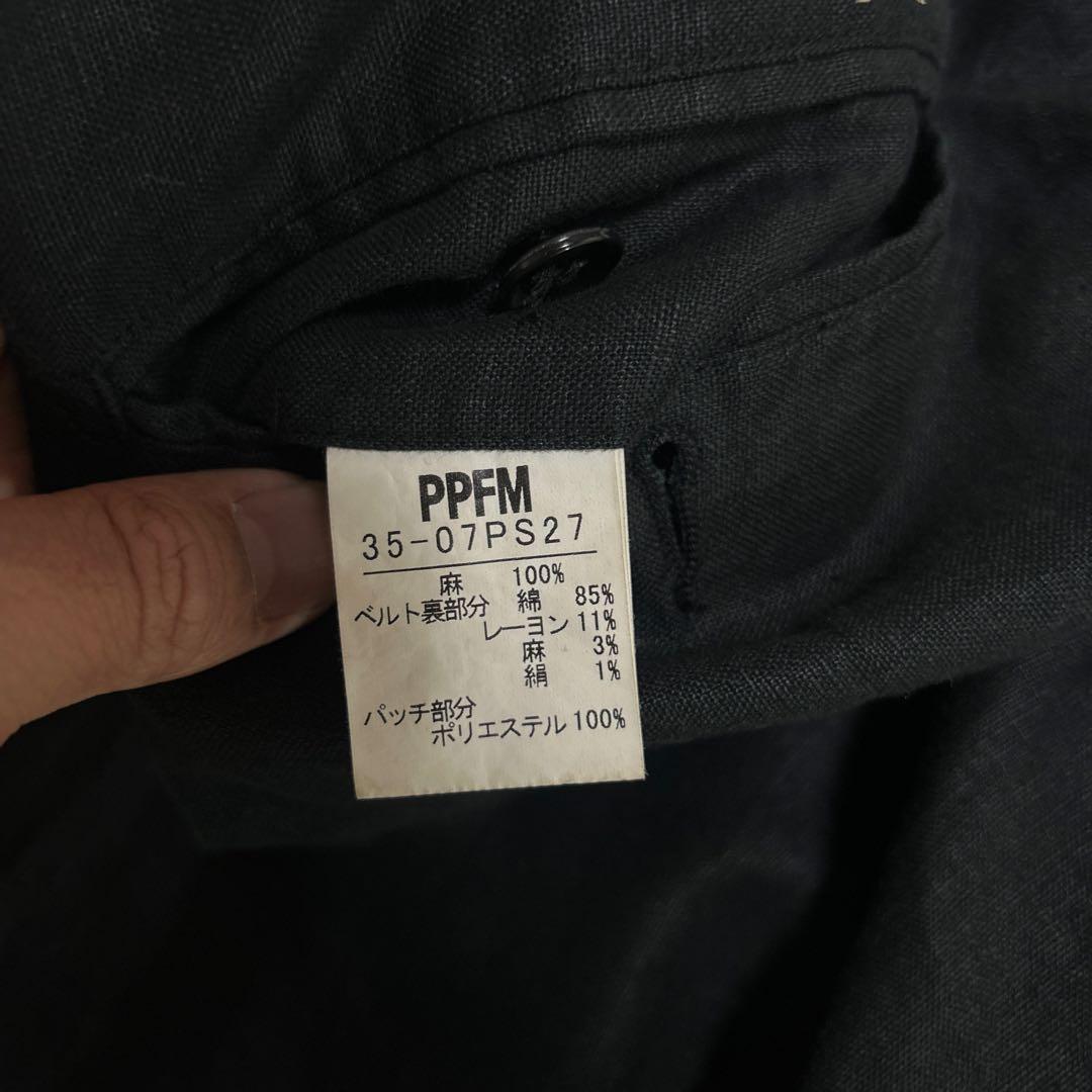 ★激レアデザイン★ PPFM サルエルパンツ　カーゴパンツ　リネン