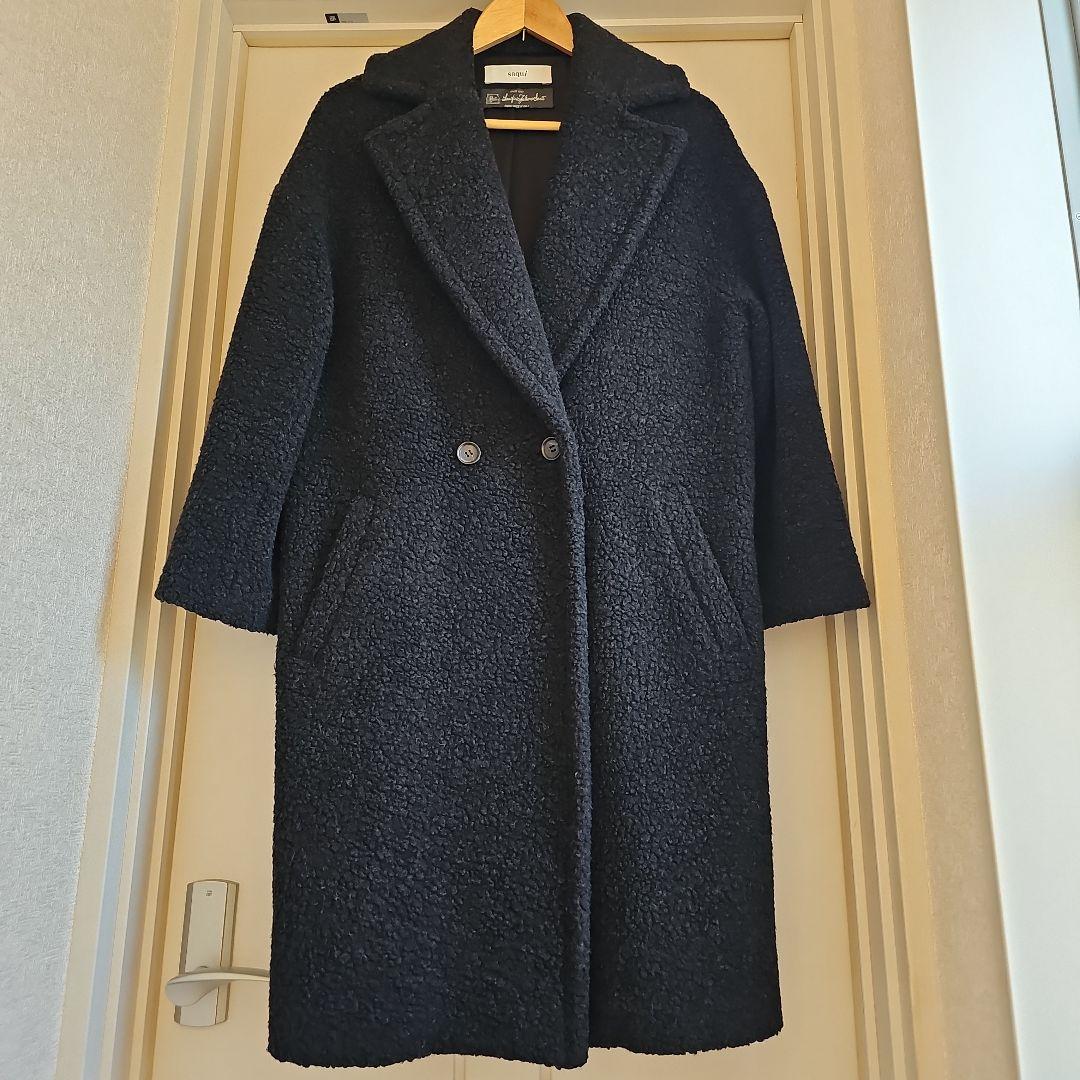 ハグオーワー コートブラック