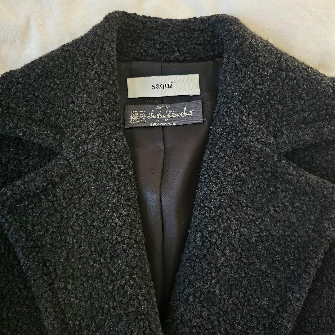 ハグオーワー コートブラック