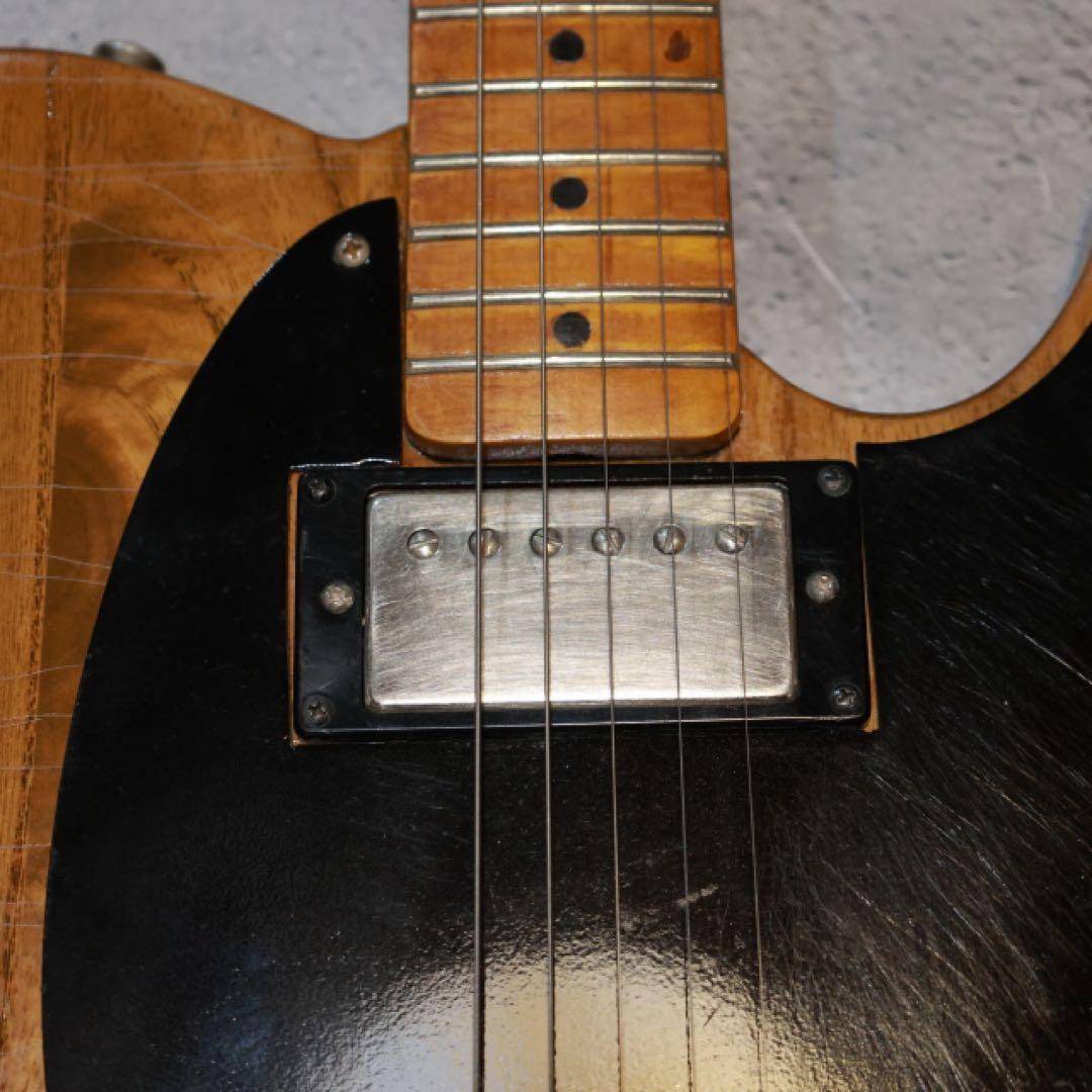 自作ノーブランドテレキャスター 超軽量 5弦ギター レリック キース・リチャーズ