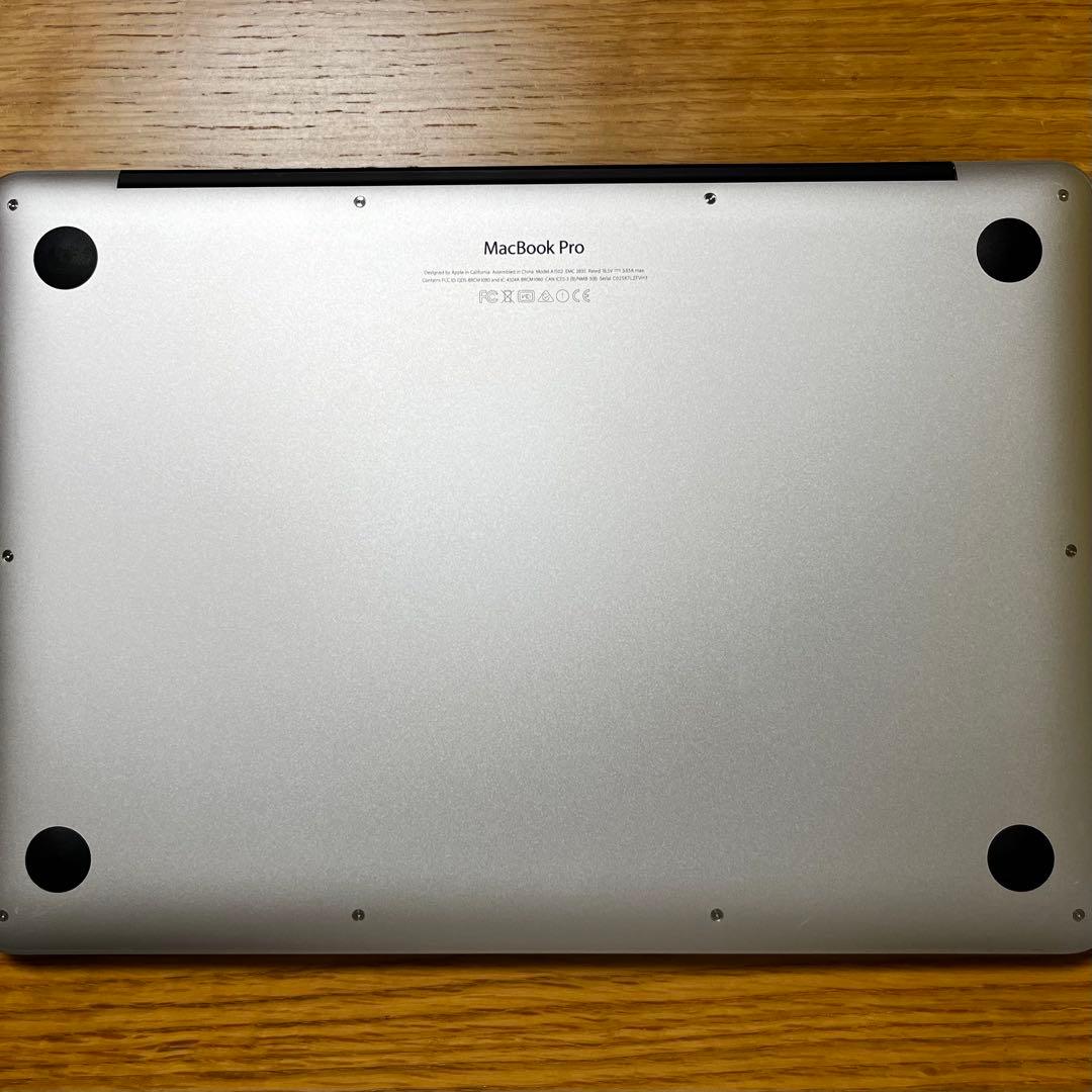 【充放電回数約15回】MacBookPro 2015 i5 8GB