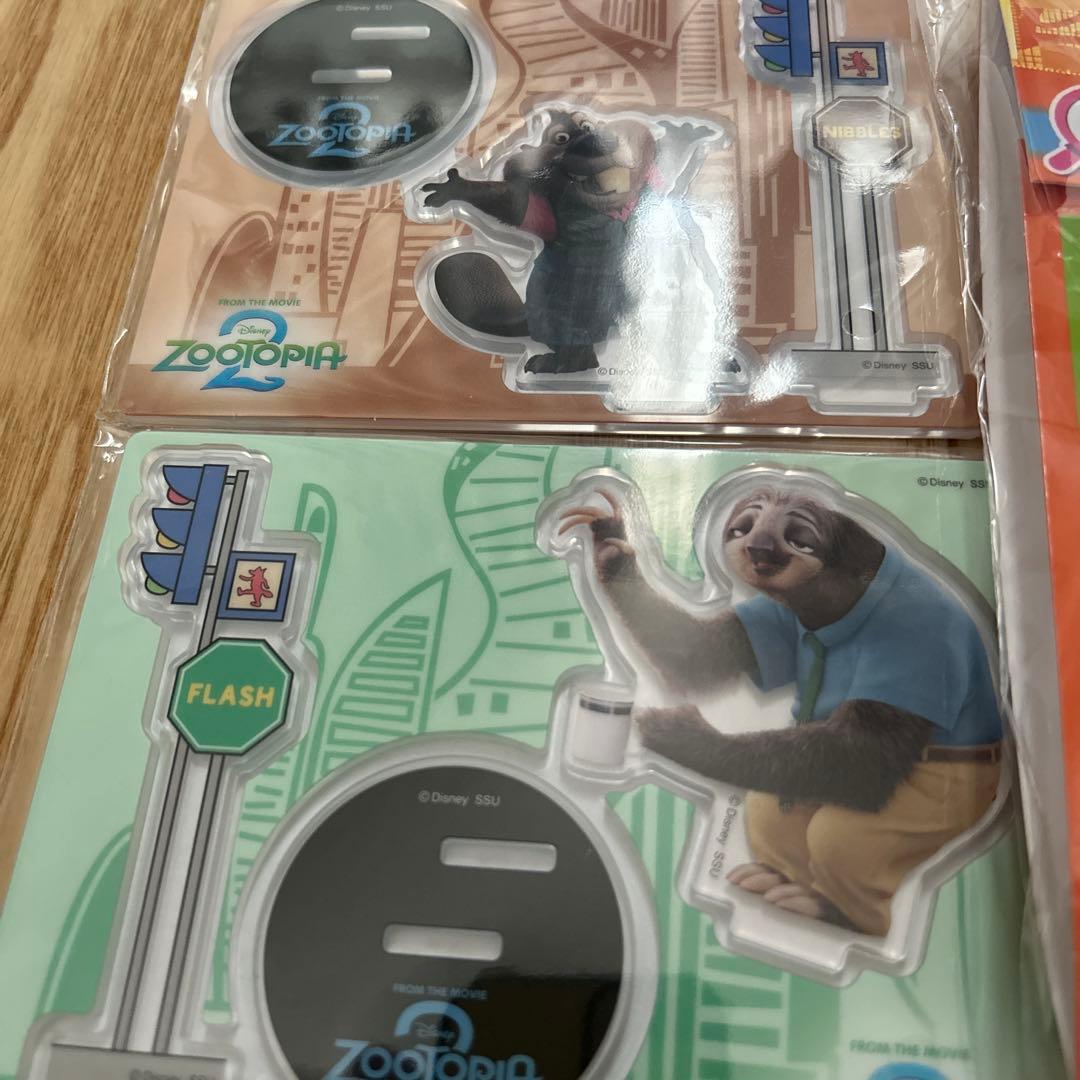 ズートピア2 ハッピーくじ　フィギュア　アロハシャツ　キャップ　他　まとめ