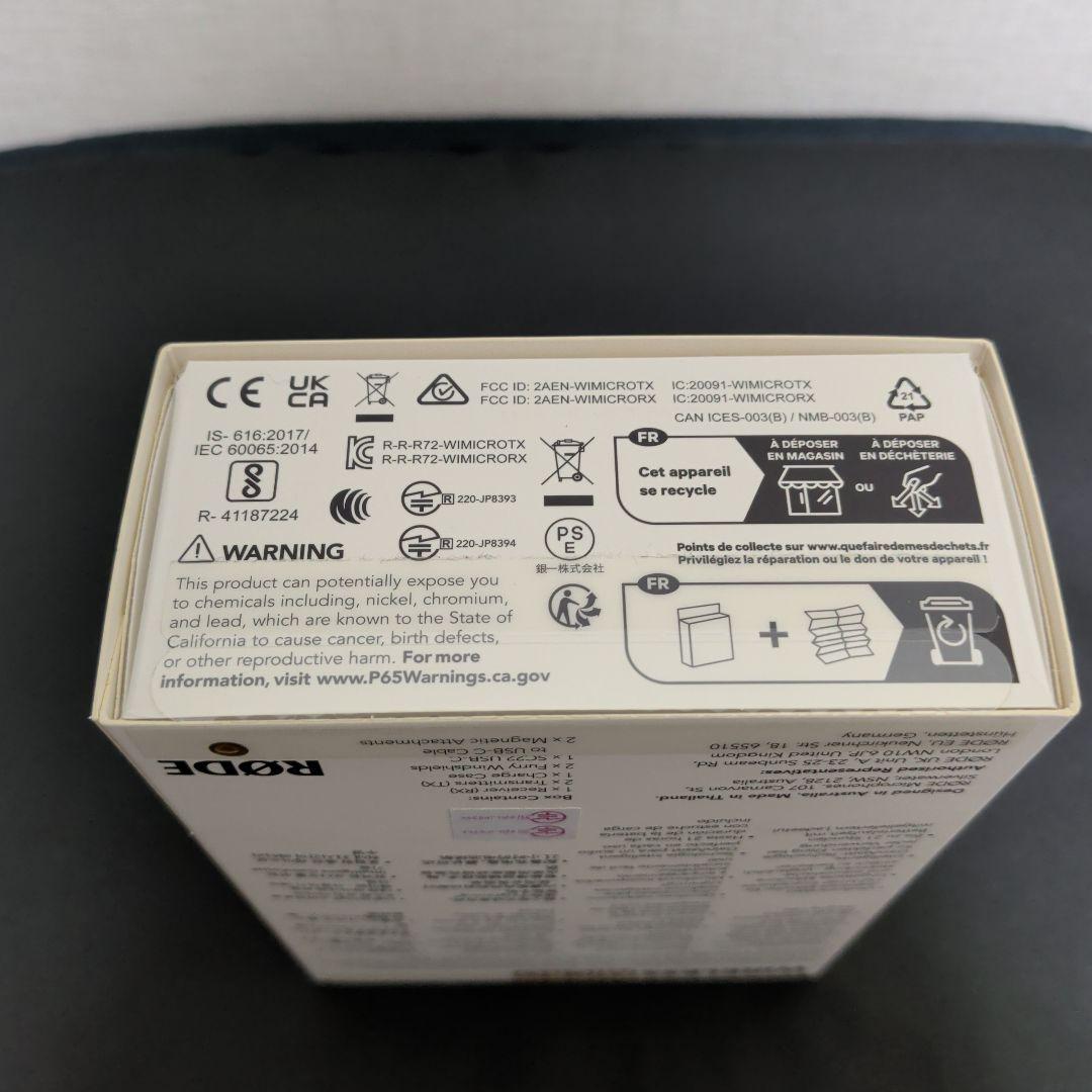 【新品】RODE WIRELESS MICRO for USB-C ブラック