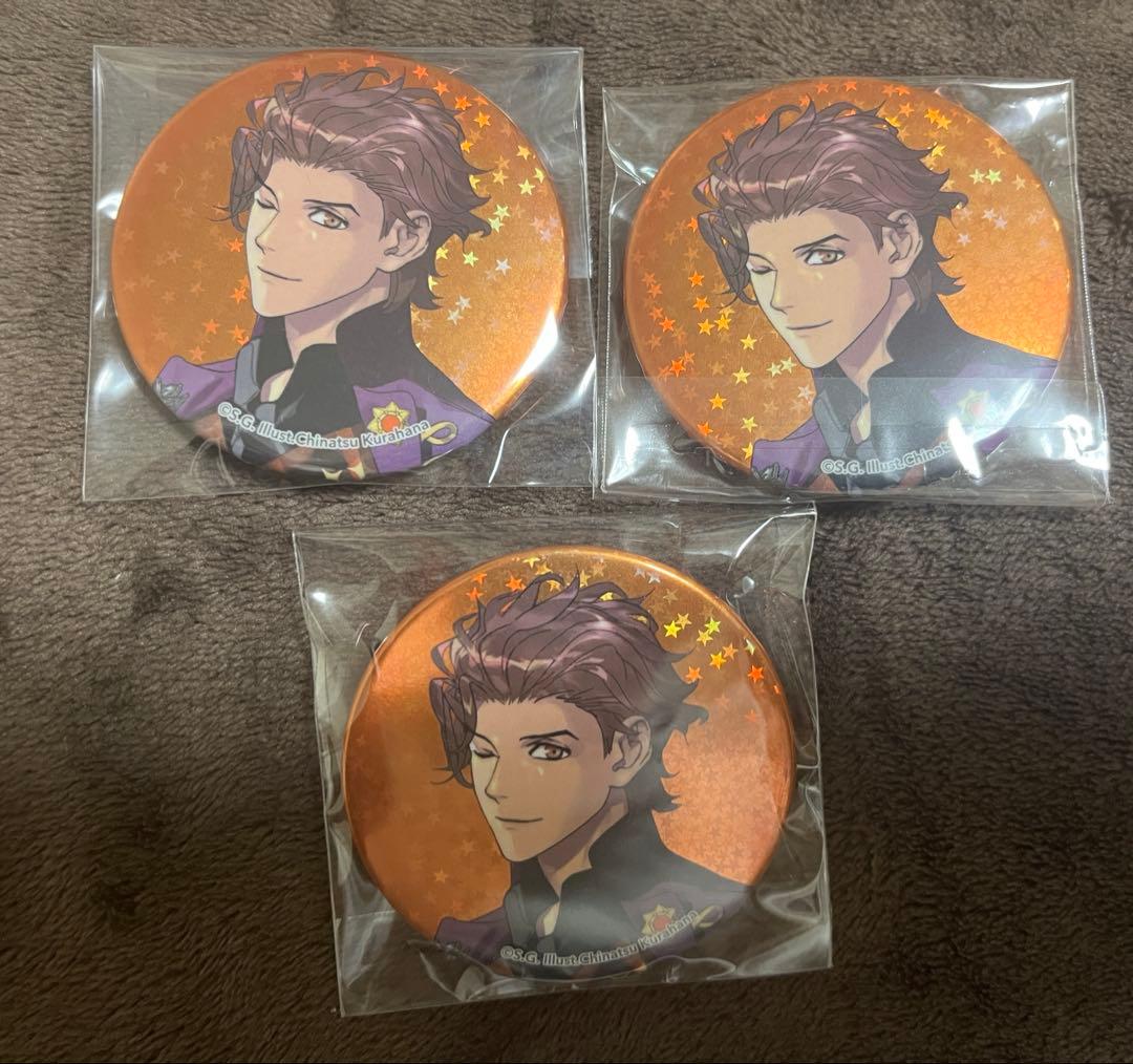 うたプリ 桐生院 ヴァン 額装 ホログラム 缶バッジ 10th