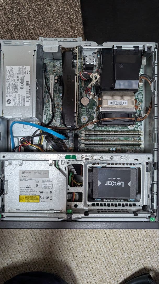 中古パソコン、SSD224、GTX 1650 4GT LP搭載（win11非対応