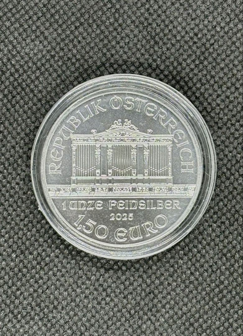 オーストリア 2025年　ウィーン 1,50ユーロ銀貨（1オンス） ①