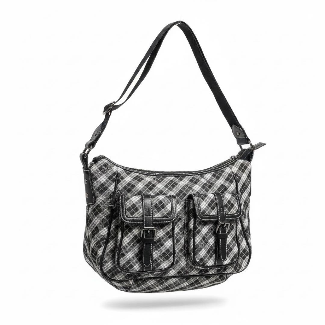 極美品✨バーバリーブルーレーベル ワンショルダーバッグ ノバチェック 2way