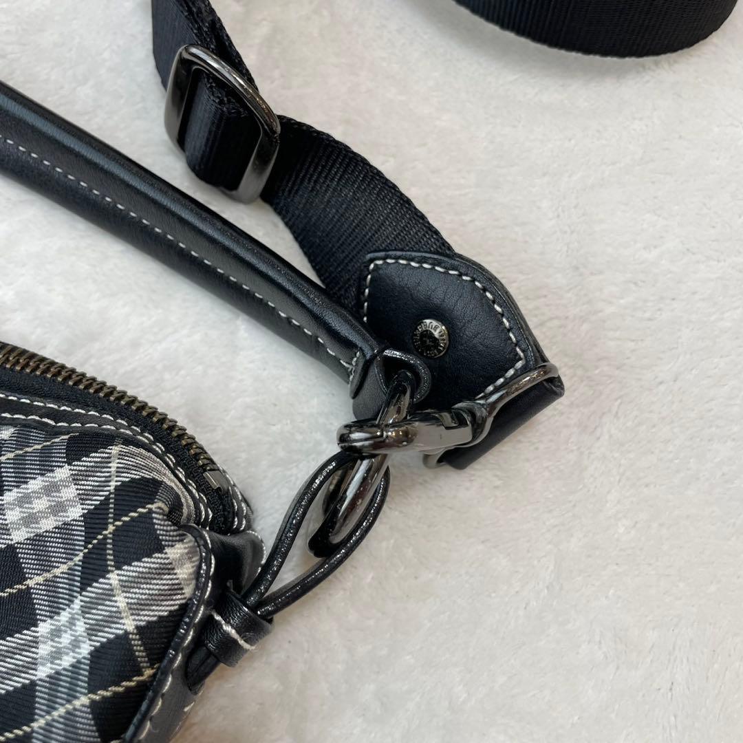 極美品✨バーバリーブルーレーベル ワンショルダーバッグ ノバチェック 2way