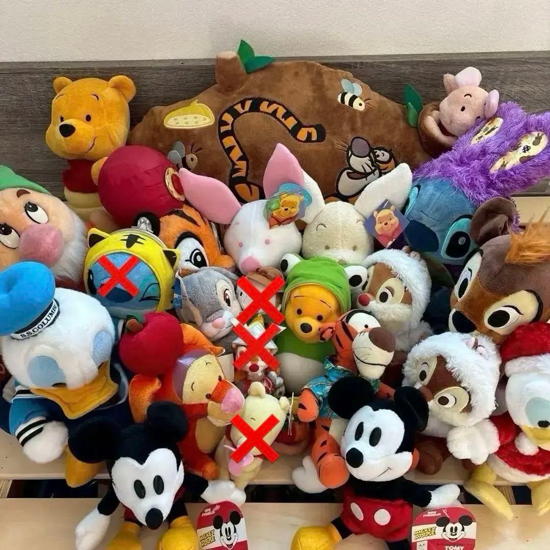 ディズニー　ぬいぐるみ　マスコット　大量　まとめ売り　セット