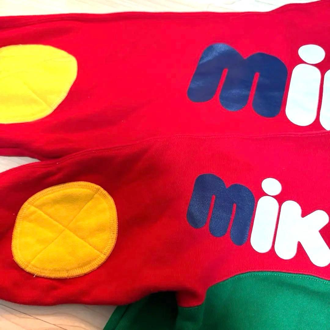 ミキハウス トレーナー マルチカラー 親子リンク おそろい 100 M