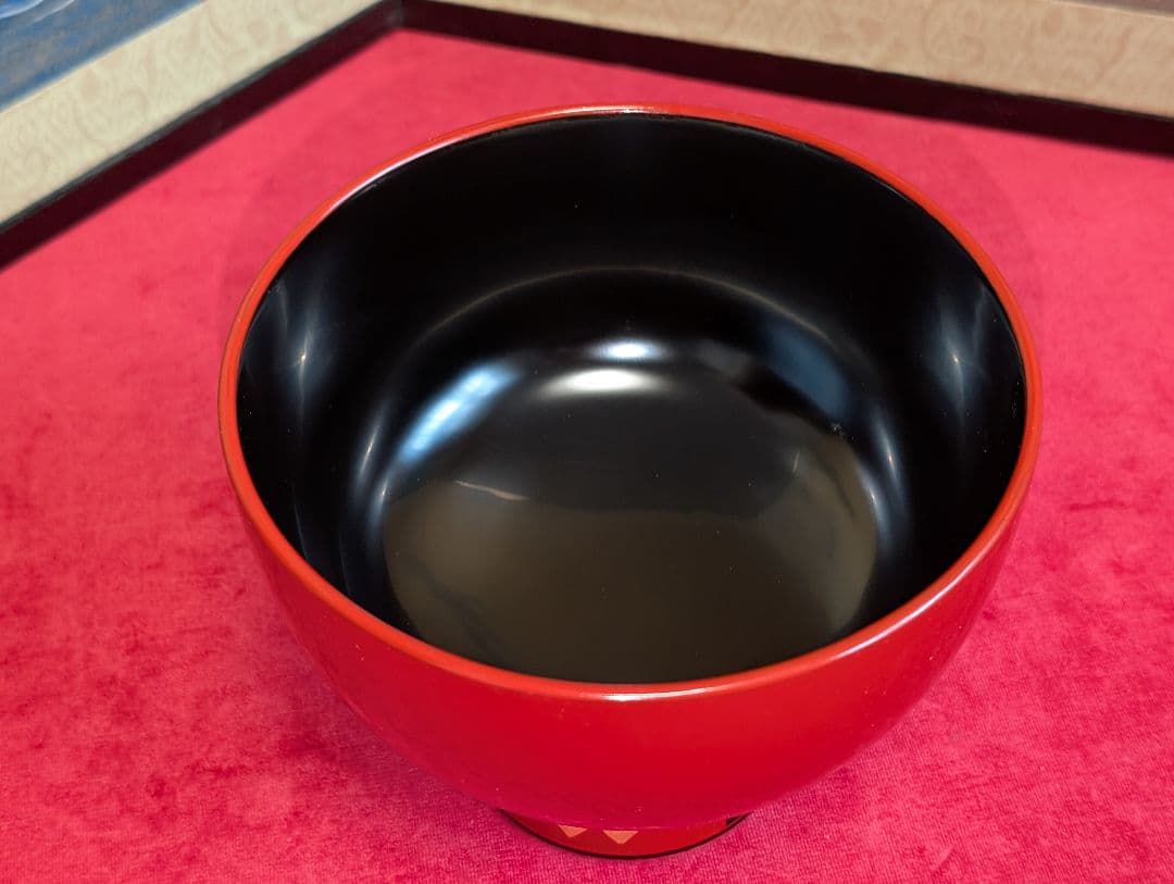 合鹿椀 ペア 秀衡塗 天然木