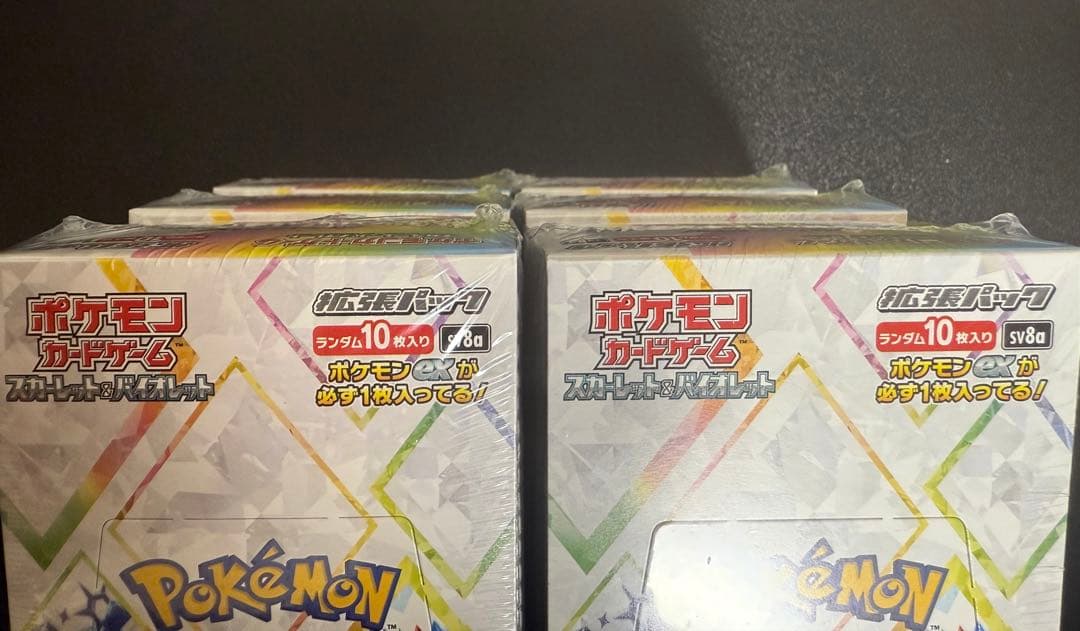ポケモンカードゲーム テラスタルフェス 6BOX シュリンク付き