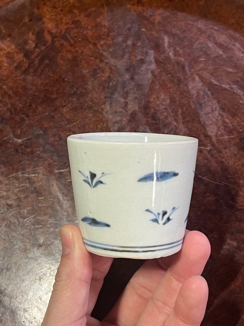 希少　モダン　古伊万里　蕎麦猪口　そば猪口　無傷完品　古民藝　民芸　くらわんか