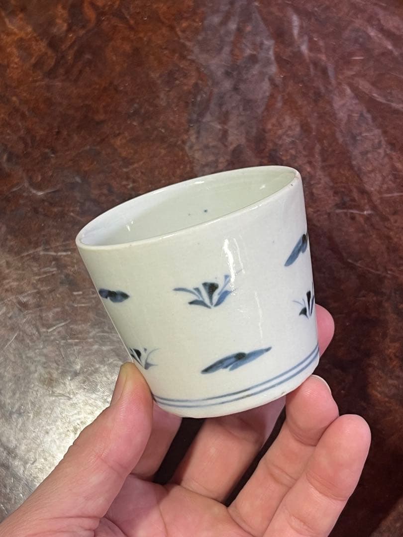 希少　モダン　古伊万里　蕎麦猪口　そば猪口　無傷完品　古民藝　民芸　くらわんか