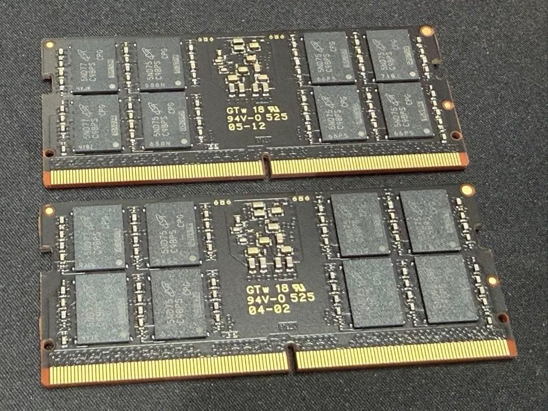 Crucial DDR5-5600 64GBメモリ（32GB×2枚）