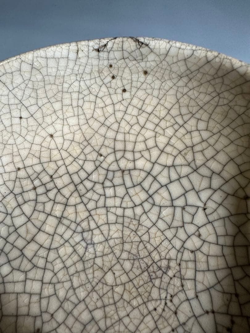 中国 仿哥釉 碗 八客