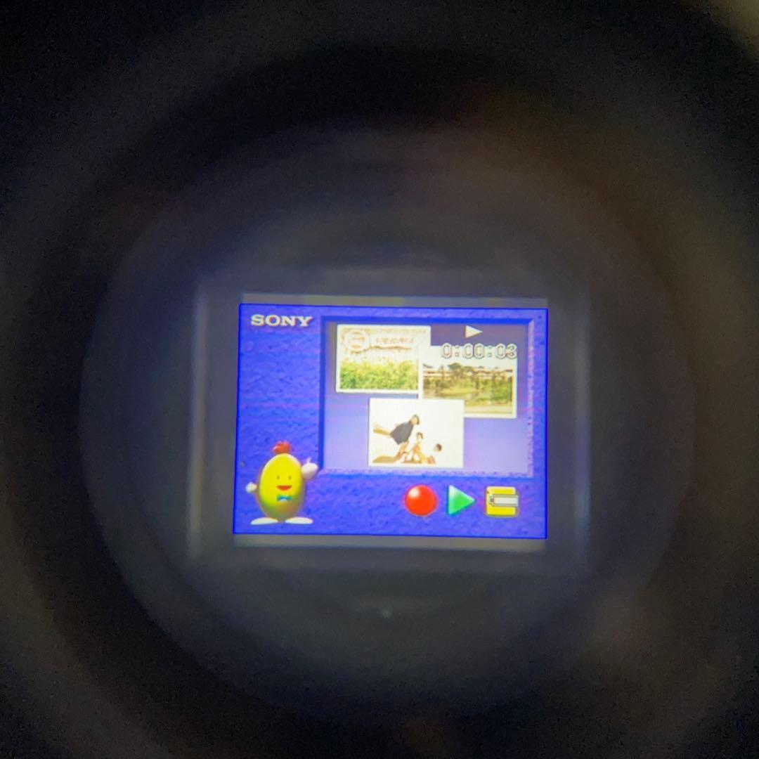 動作品　SONY VideoHi8 HANDYCAM CCD-TR830 ④