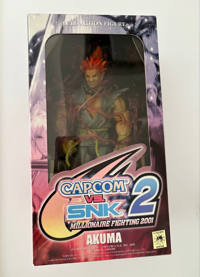 ＣＡＰＣＯＭｖｓＳＮＫ２　カプコンｖｓＳＮＫ２　豪鬼　ＡＫＵＭＡ　フィギュア