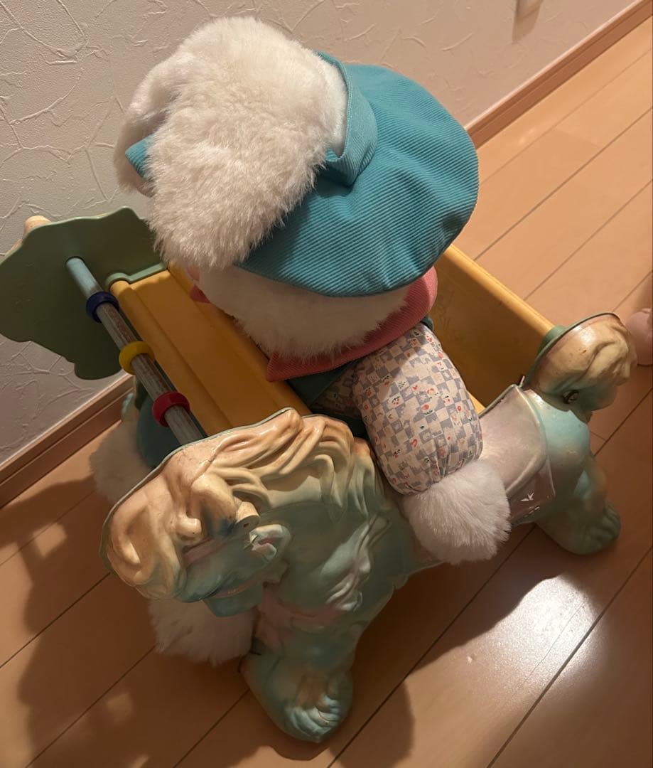 アンティーク　ロッキングホース　イースターバニー　ラシュトン