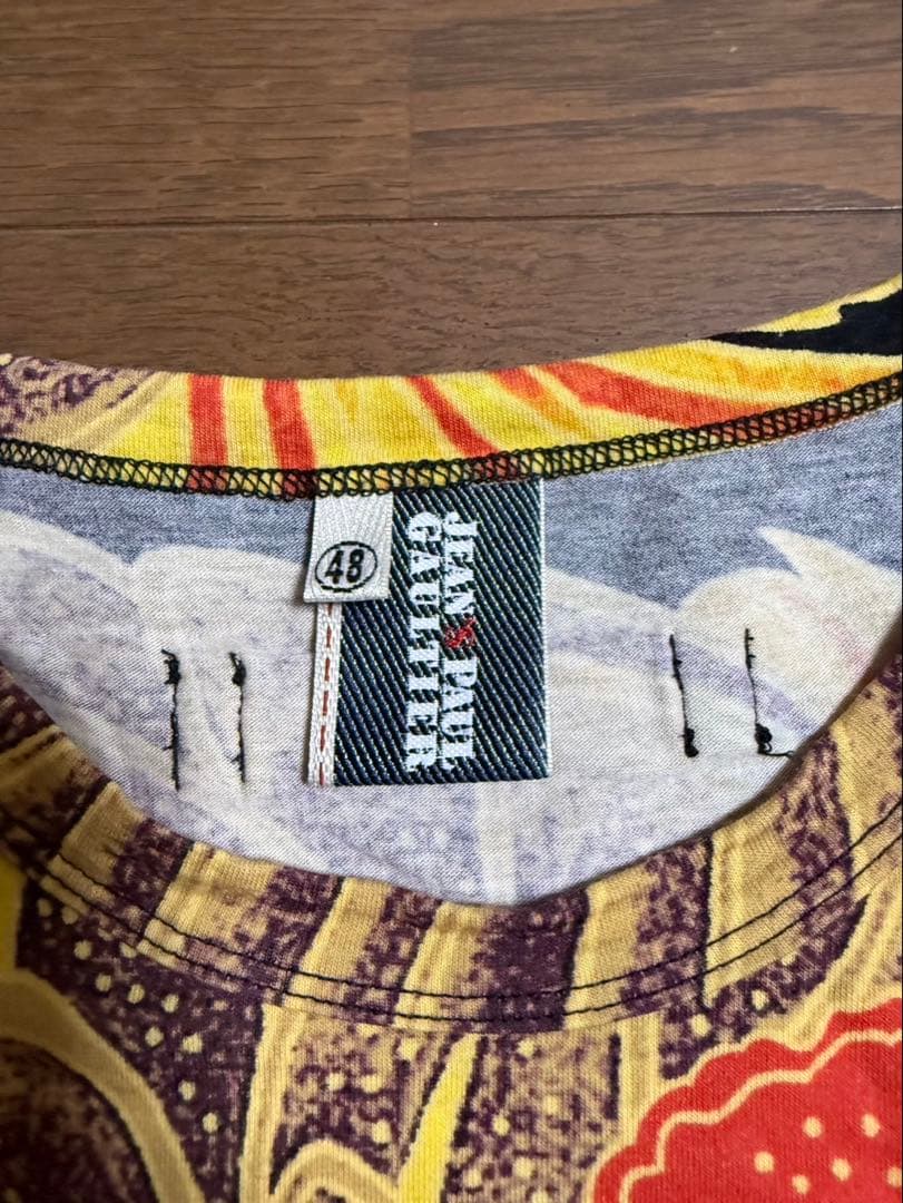 Jean Paul Gaultier鳳凰プリントカットソー