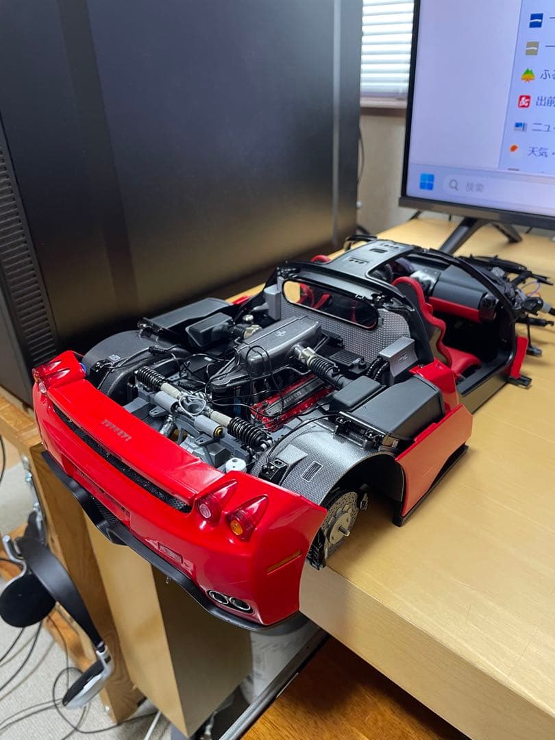 デアゴスティーニ　エンツォフェラーリ1/10スケールセット