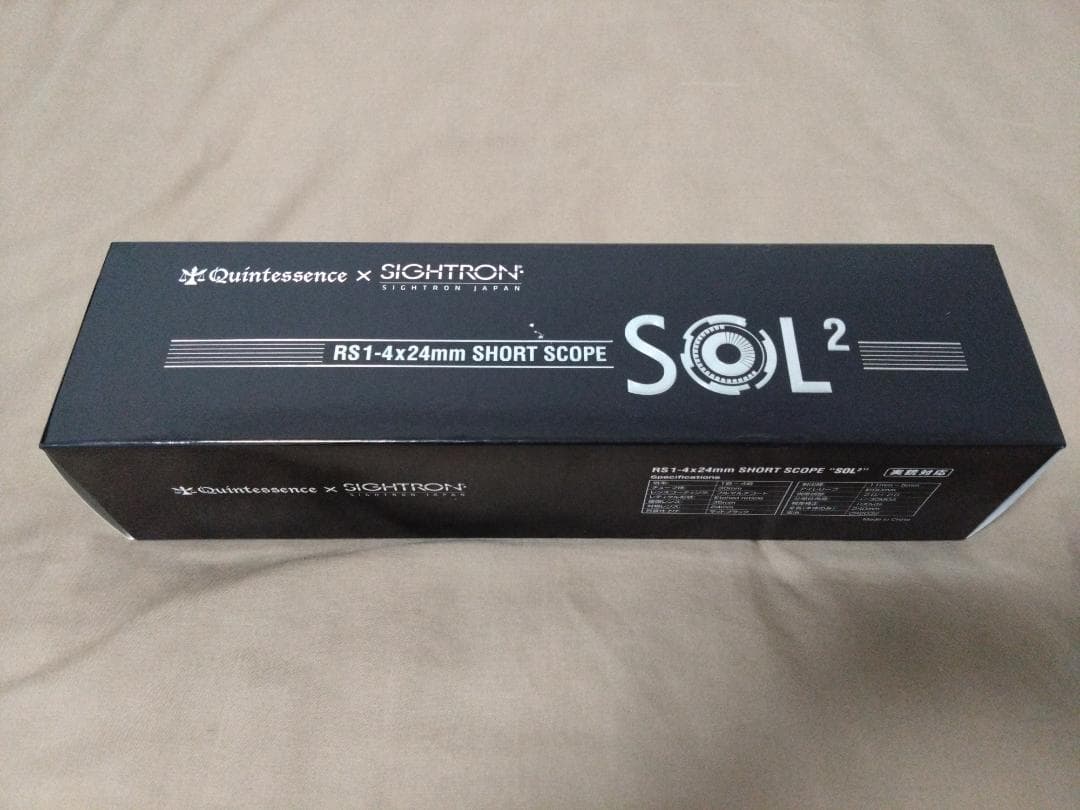 ライラクスxサイトロン RS1-4×24mm ショートスコープ SOL2