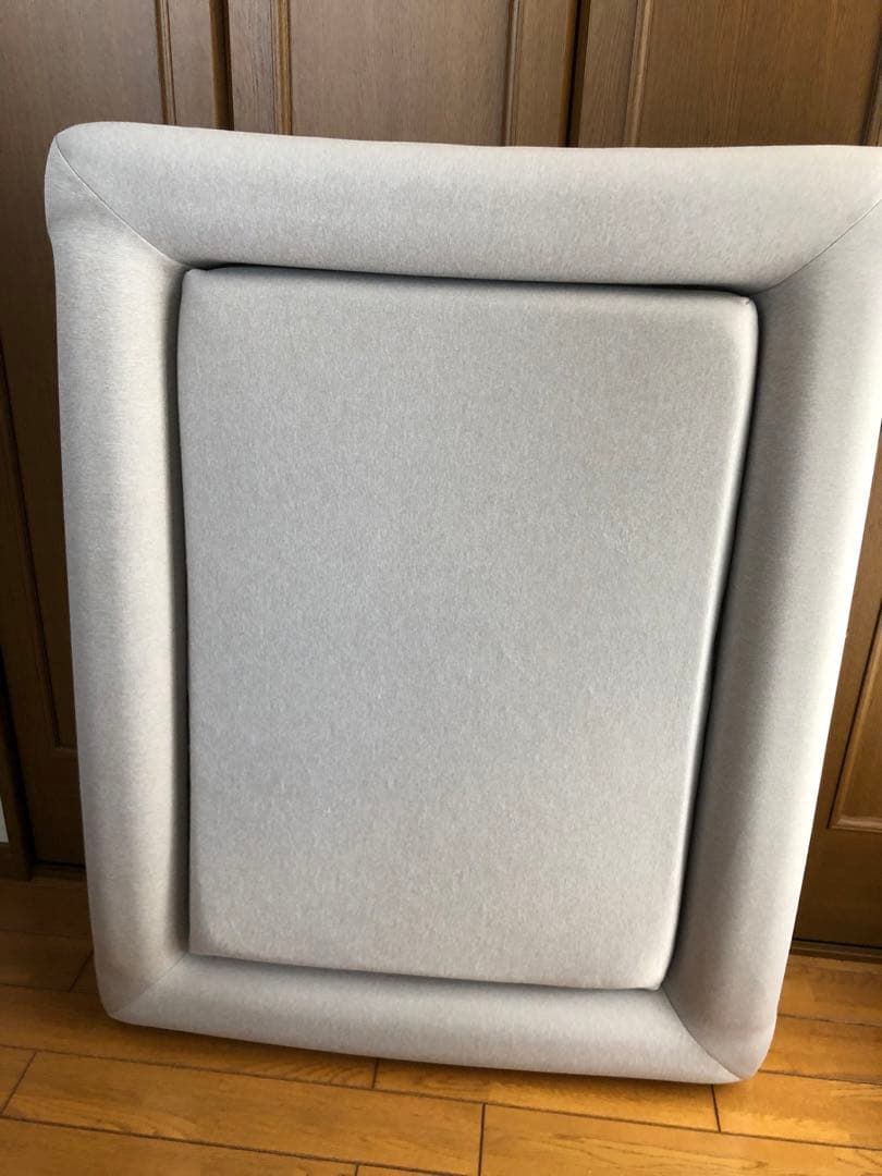 gugu ドギー 犬用ベッドベージュ＆フルカバーセットグレー Lサイズ