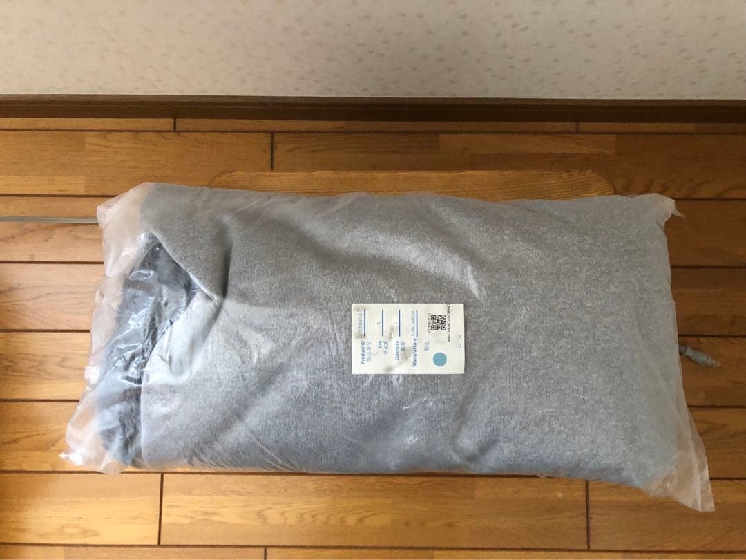 gugu ドギー 犬用ベッドベージュ＆フルカバーセットグレー Lサイズ