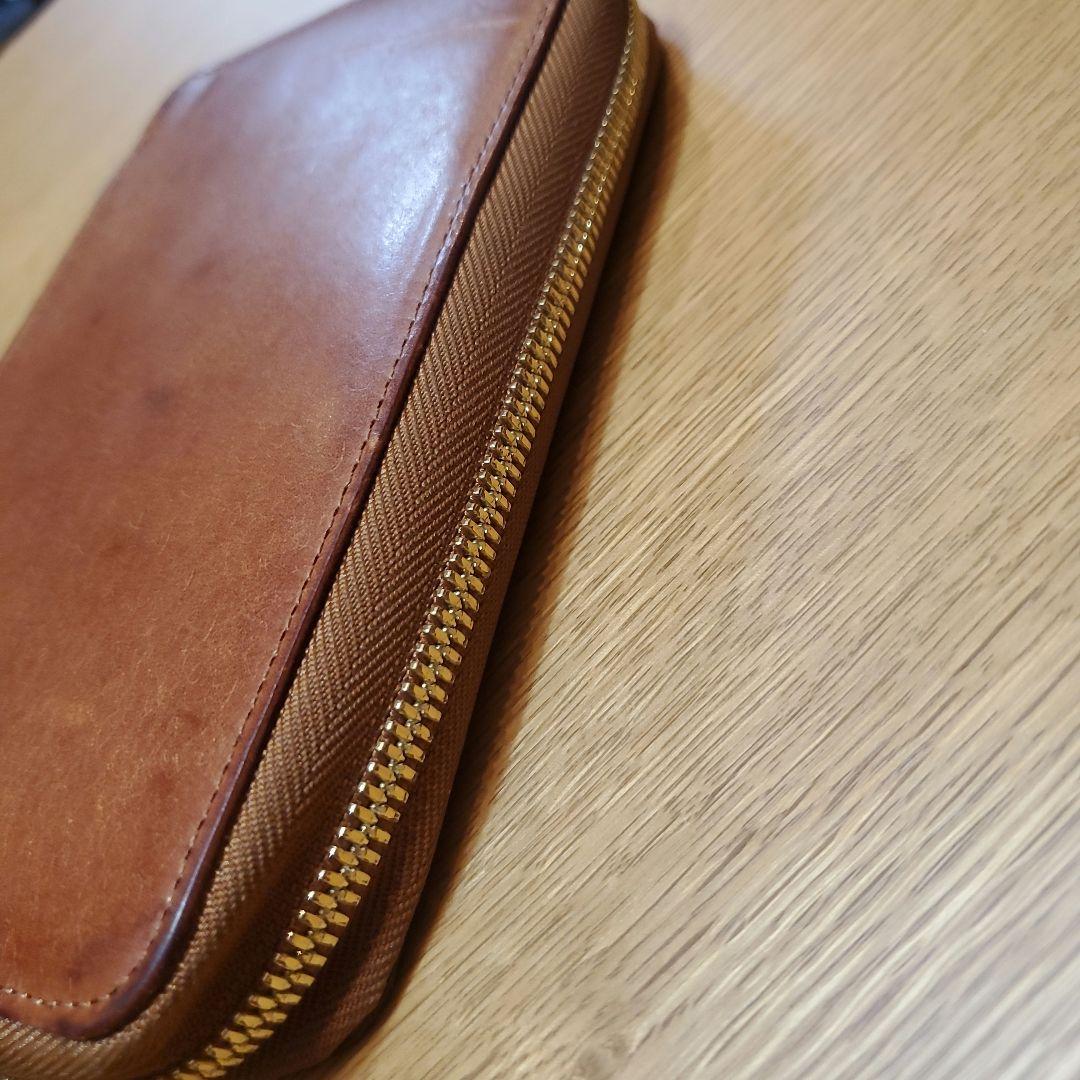 しーさーコラボペンケース SY-06 プエブロ ブラウン レザー 筆箱 箱なし