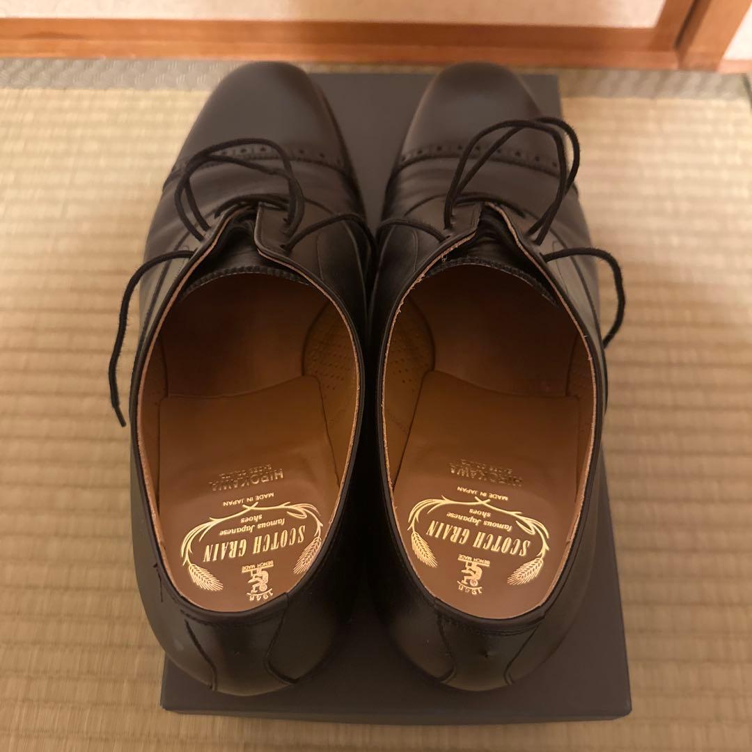 Scotch Grain ブラック 革靴