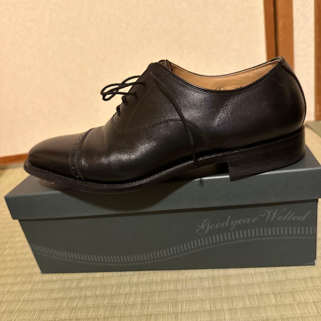 Scotch Grain ブラック 革靴