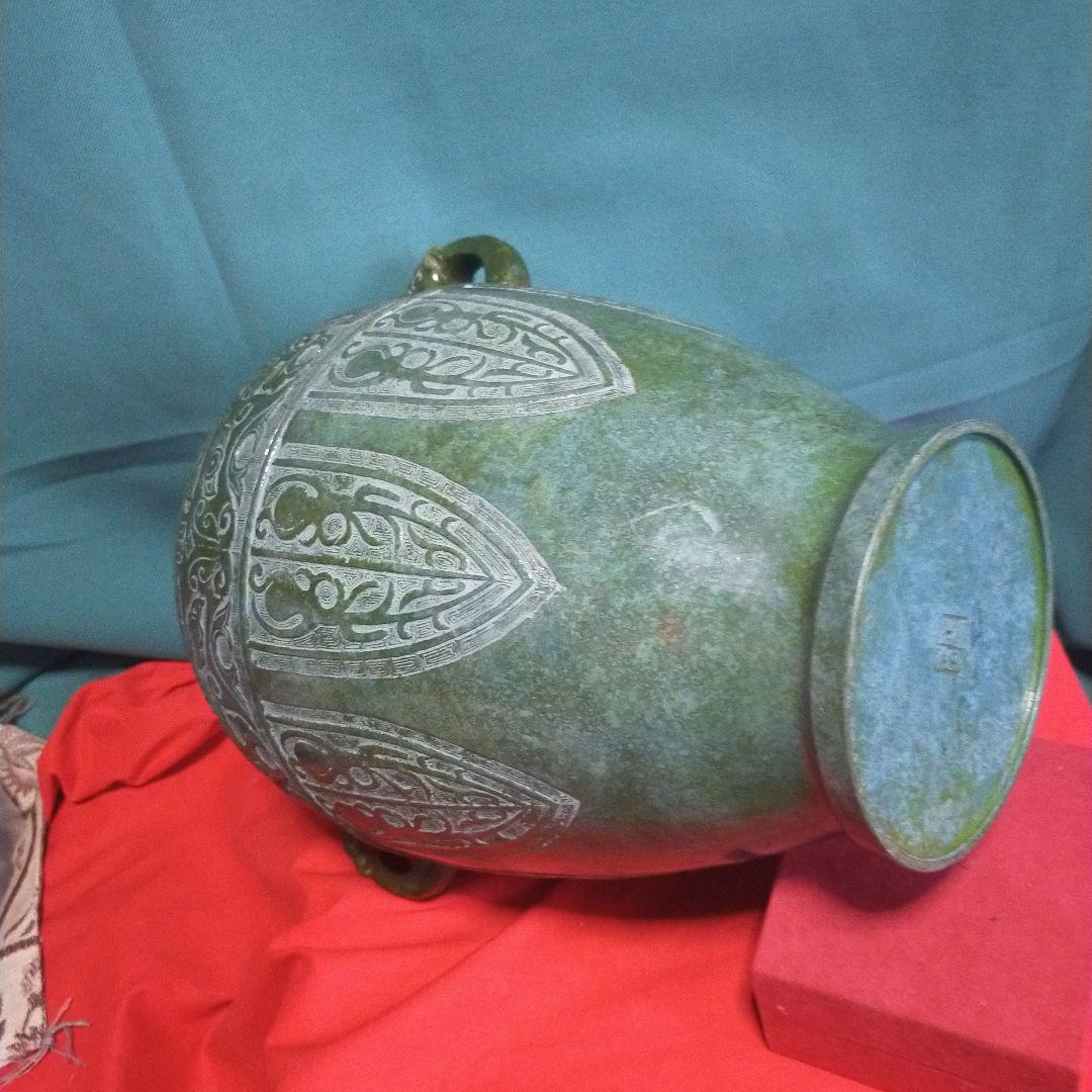 銅器の花瓶・飾り壺・彫刻