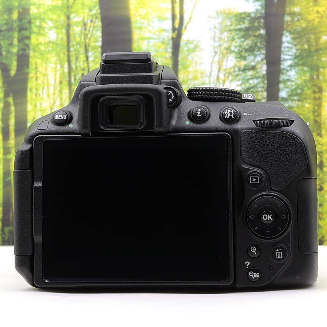 ショット数2665枚！WiFi機能付☆ニコン D5300 望遠レンズセット☆