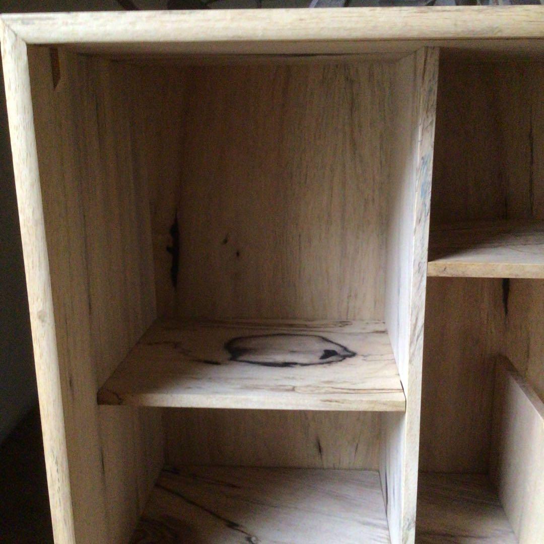 D*n様 No3724 黒柿無垢　茶箱　高さ38.5cm 茶道具　器局　茶箪笥