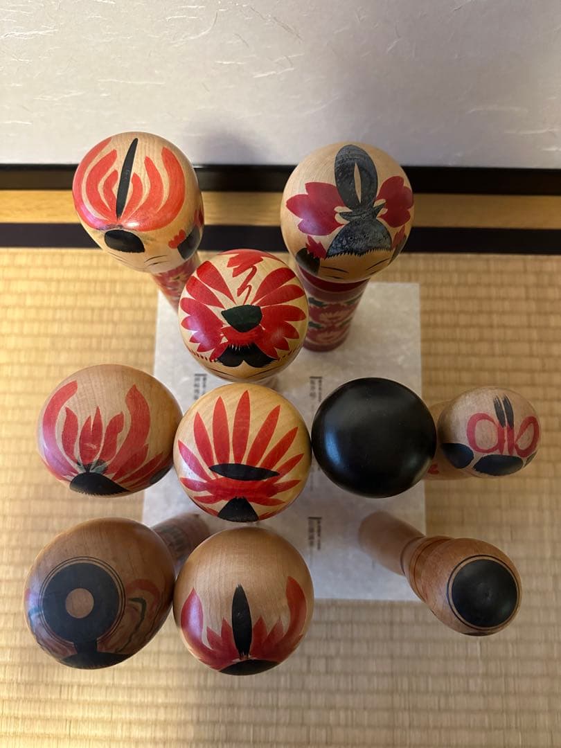美品　伝統こけし　名工の譜　10本セット　欠品あり