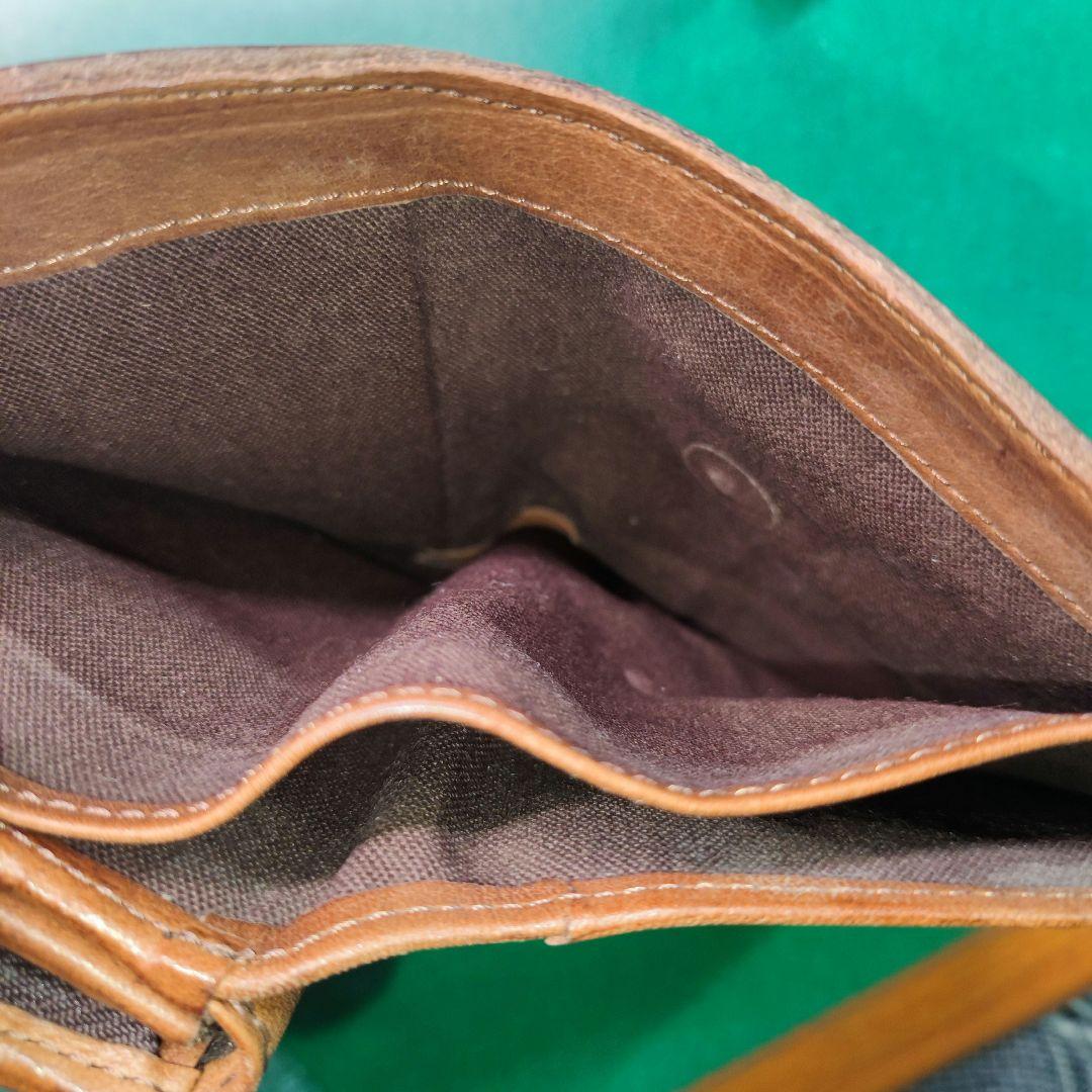 Vivienne Westwood 本革 折り財布 ブラウン 使用感あり d51