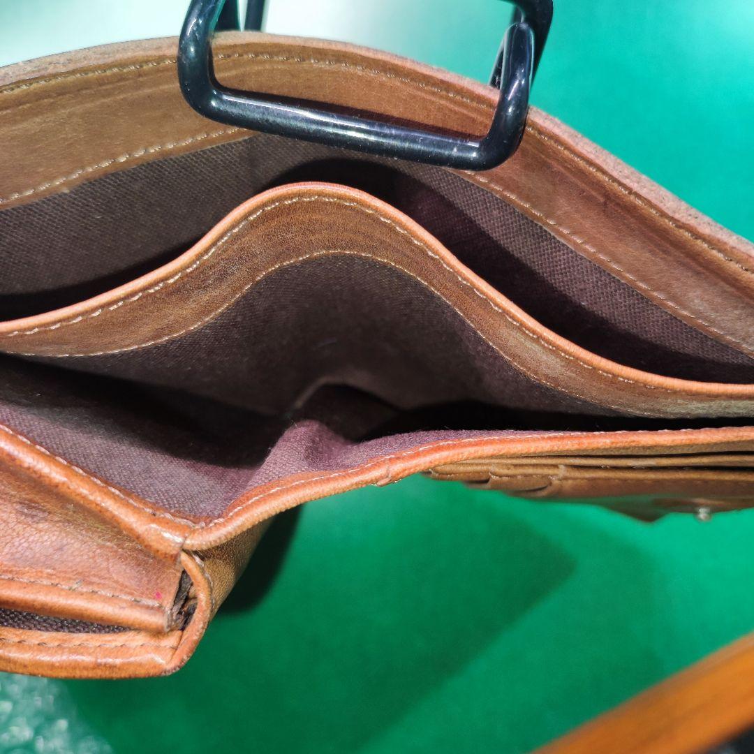 Vivienne Westwood 本革 折り財布 ブラウン 使用感あり d51