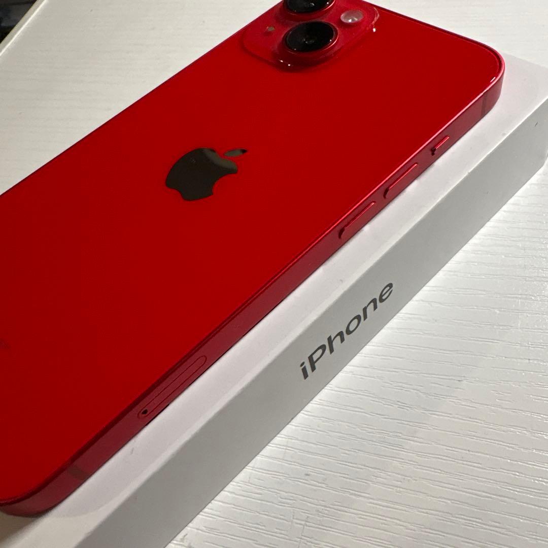 iPhone14 Plus 256GB レッド SIMフリー 極美品