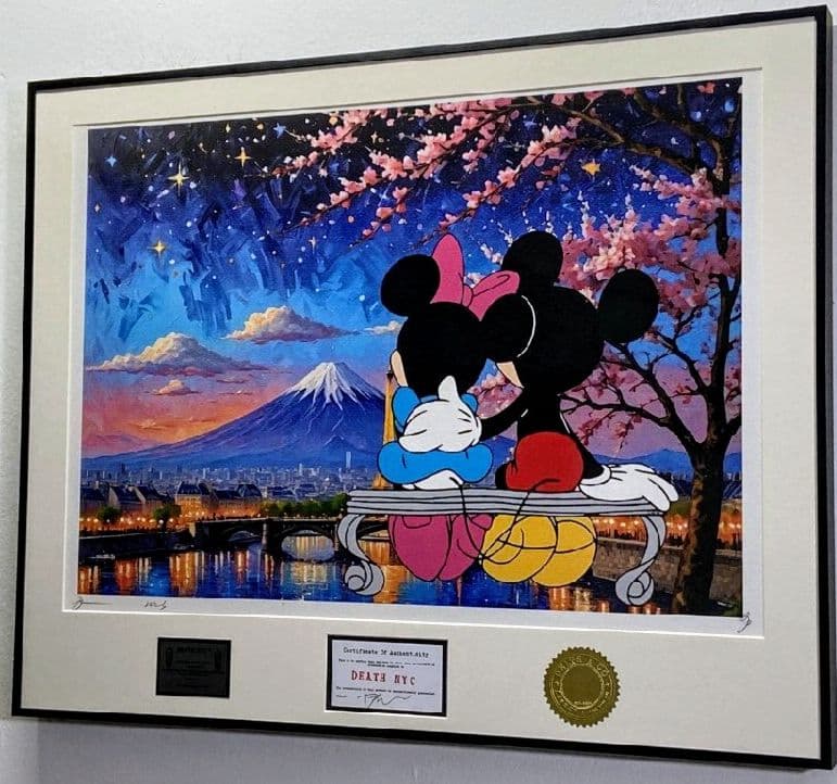 ⭐️death nyc 世界限定100枚⭐️ミッキーマウス ミニーマウス