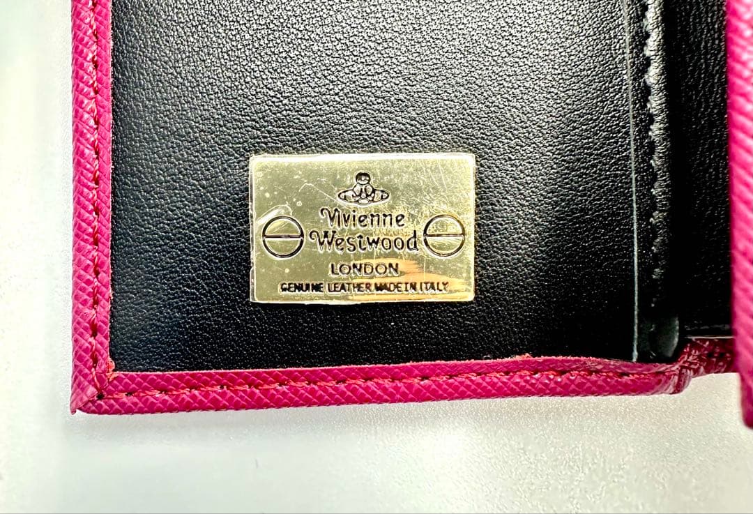 【♡新品♡】 Vivienne Westwood 三つ折り財布 BURGUNDY