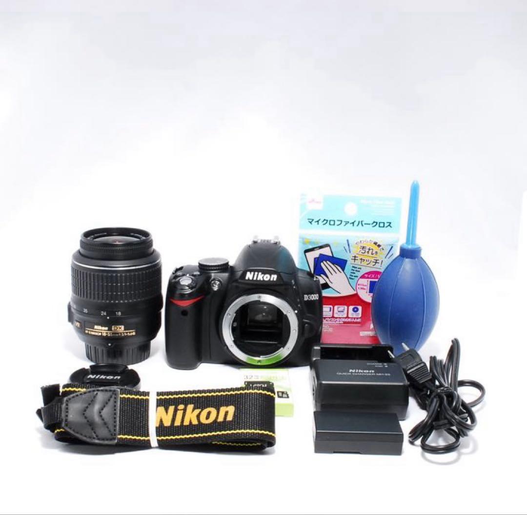 スマホ転送OK❤️Nikon D3000❤️簡単撮影初心者オススメ