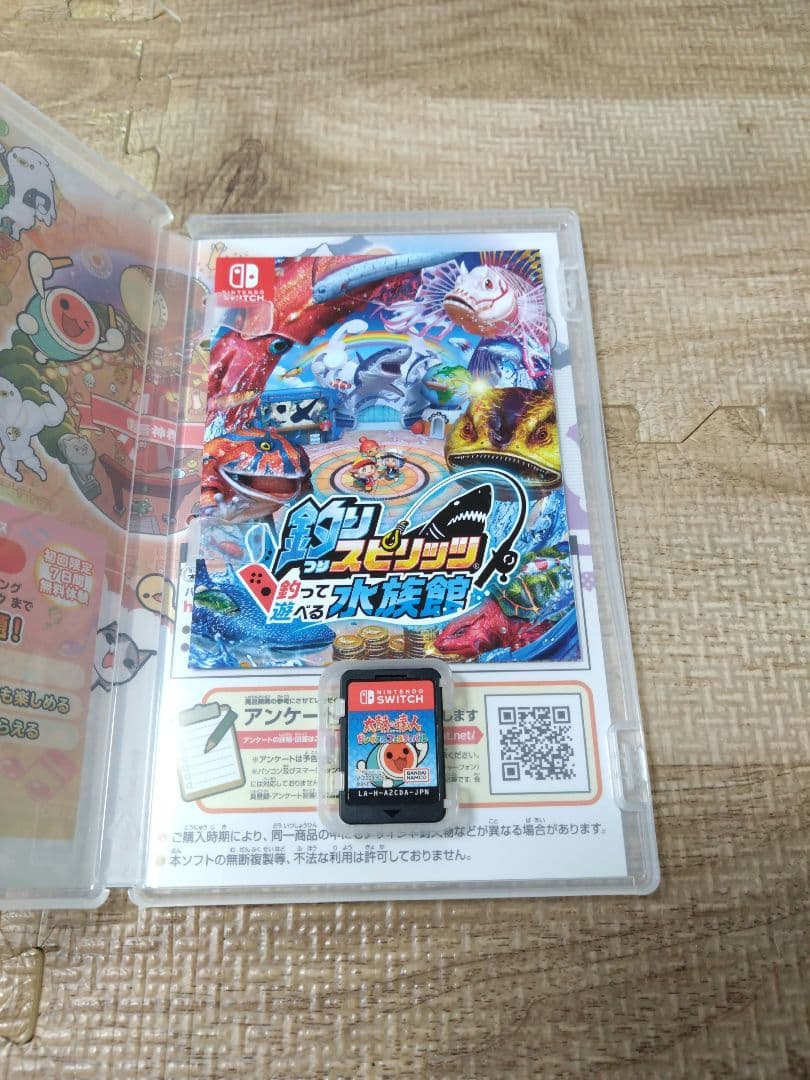 Switch 太鼓の達人 ドンダフルフェスティバル ソフト＆太鼓＆バチセット