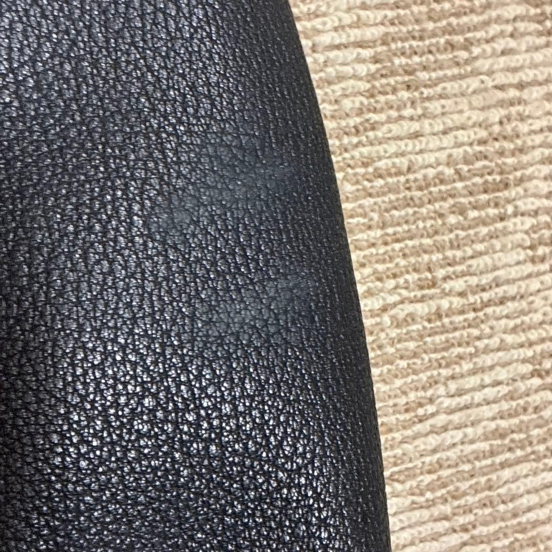 レザーコート　レザージャケット　シープスキン　サックコート　ディアスキン L