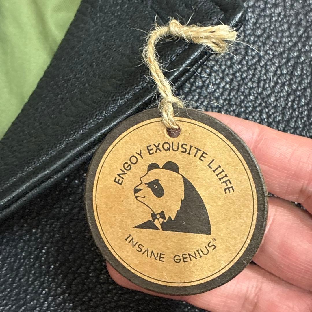 レザーコート　レザージャケット　シープスキン　サックコート　ディアスキン L